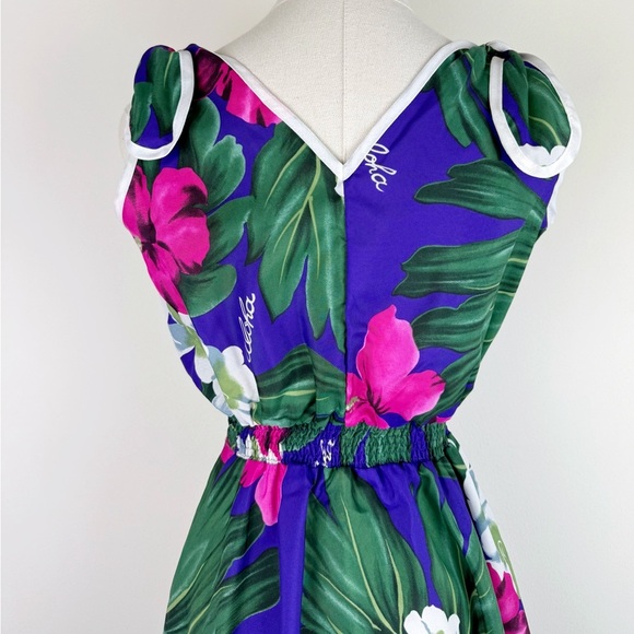 Royal Creations Hawaii Tropical Floral Dress - Picture 9 of 11